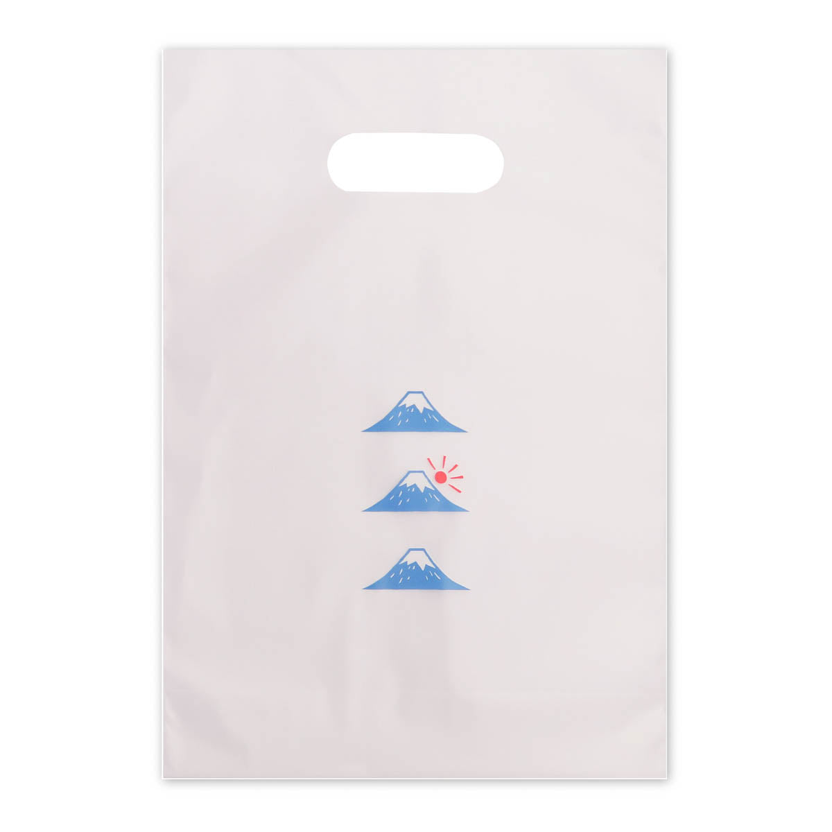 Plastiktüte - Geschenktüte - Japanese Patterns - (25x17x6cm) - 10 Stück