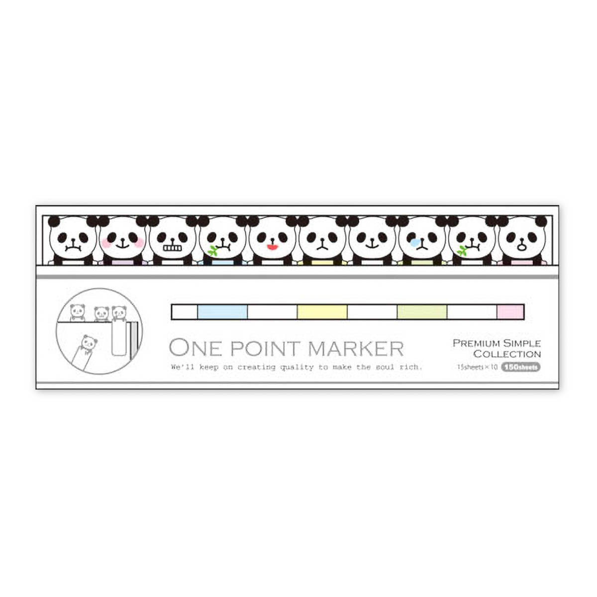 Haftnotizen - One Point Marker - Niedliche Tiere