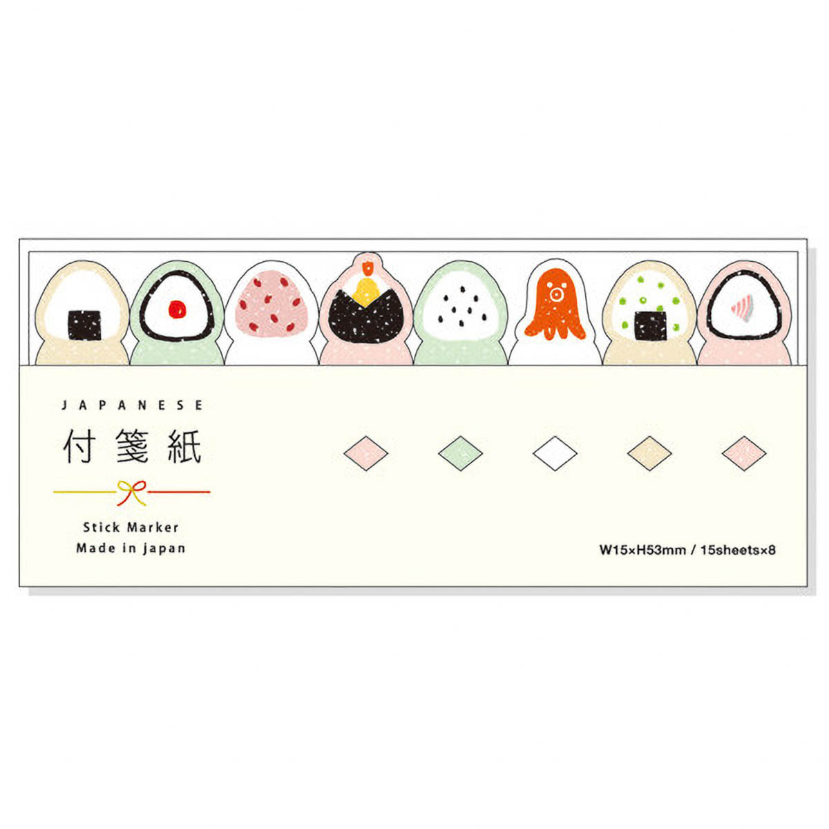 Haftnotizen - Stick Marker - Traditionelle japanische Motive