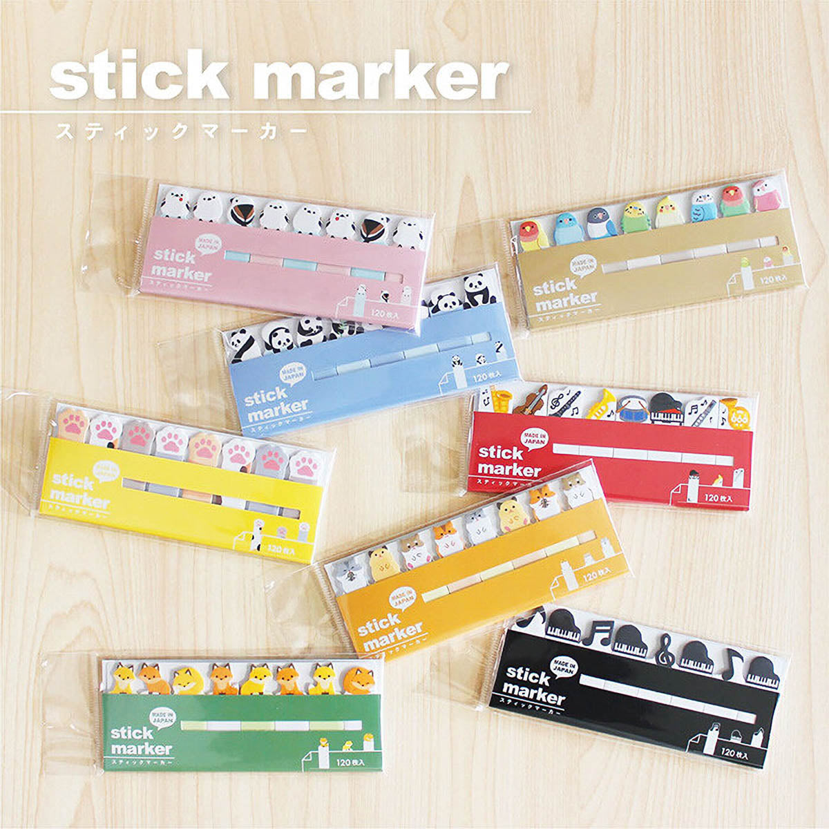 Haftnotizen - Stick Marker - Niedliche Tiere