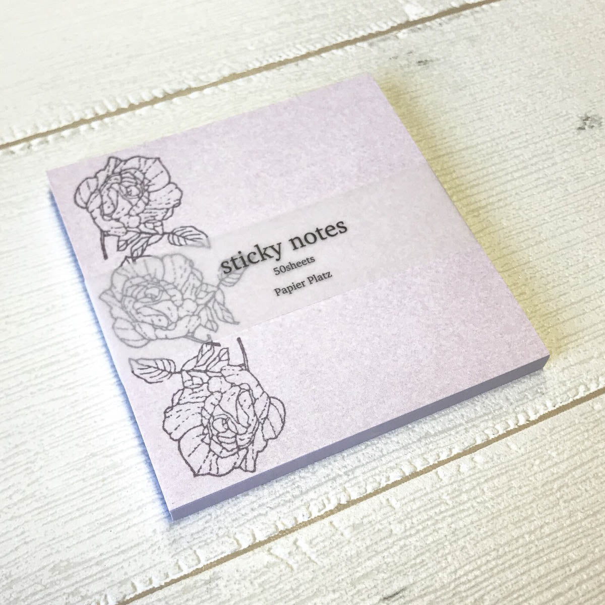 Haftnotizen - Papier Platz - HÜTTE. - Blumen