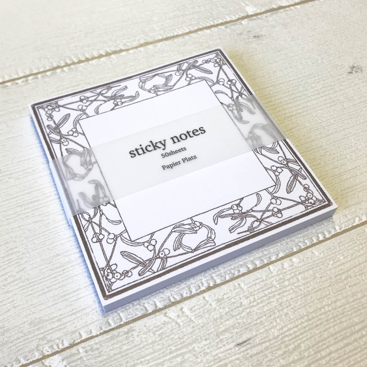Haftnotizen - Papier Platz - HÜTTE. - Blumen