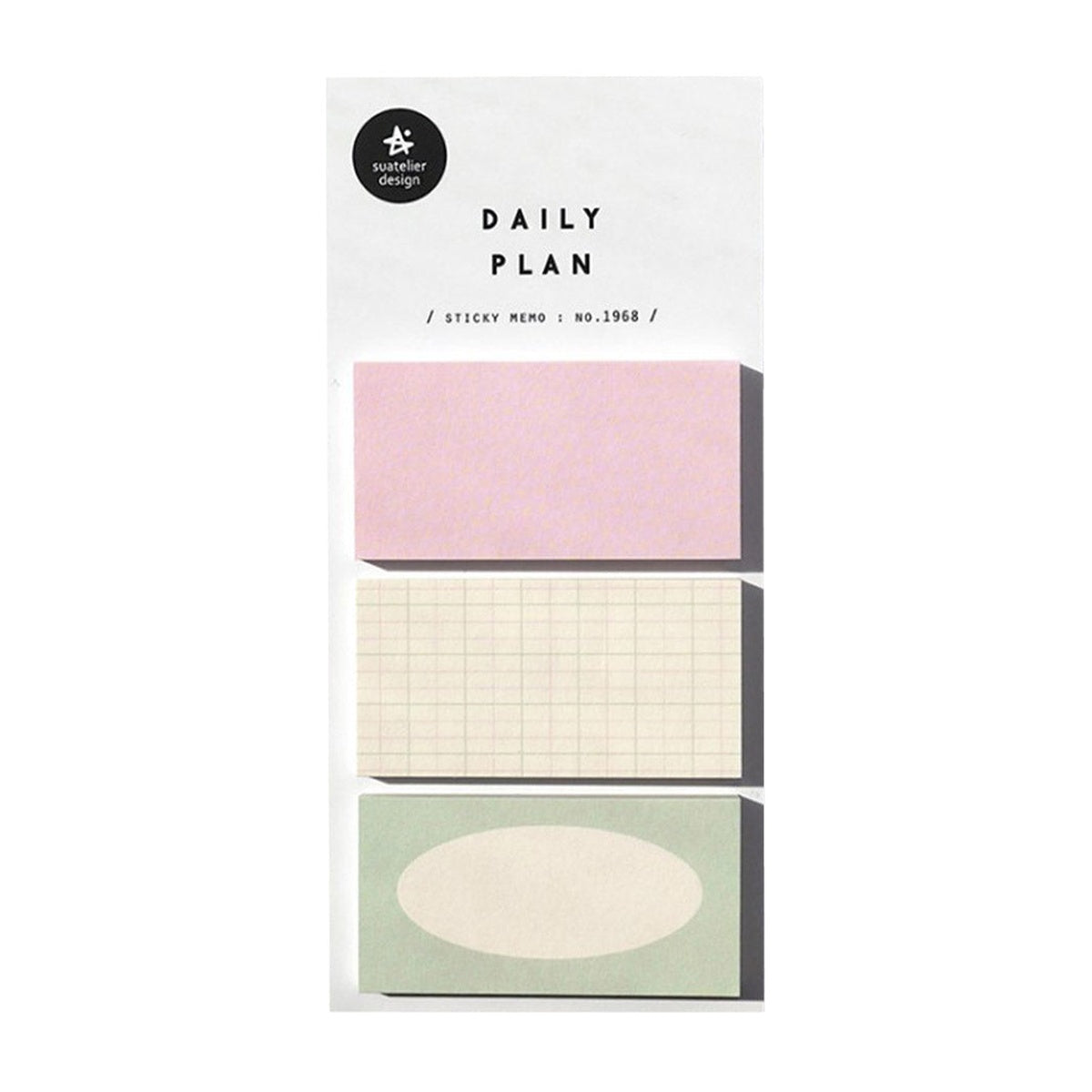 Haftnotizen - Suatelier - DAILY PLAN - Serie 2