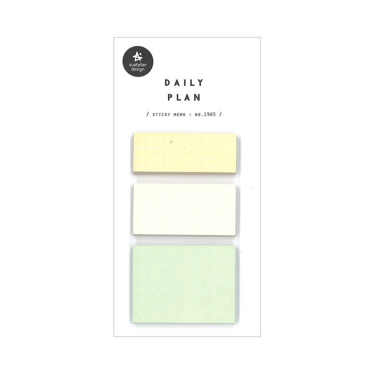 Haftnotizen - Suatelier - DAILY PLAN - Serie 2