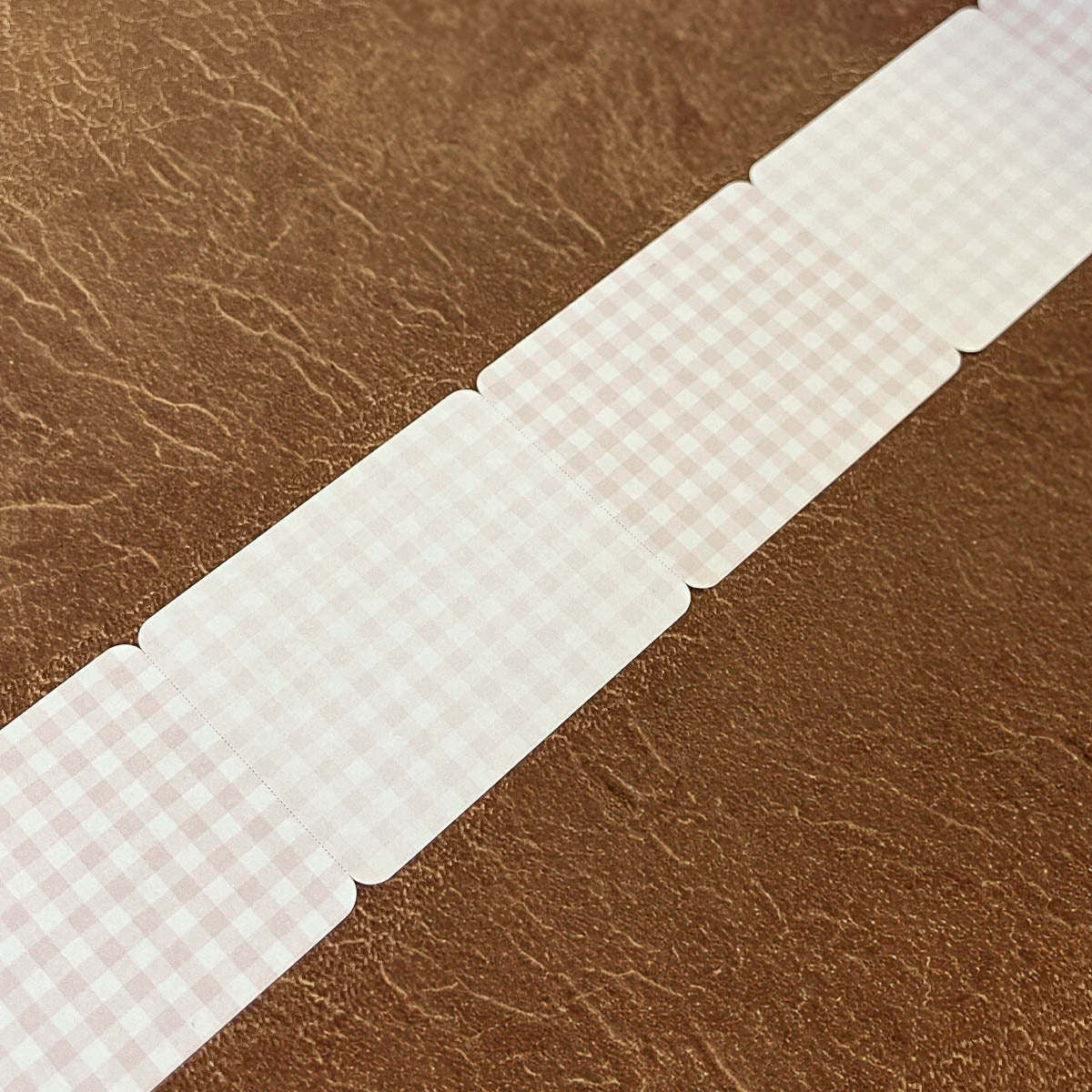 Haftnotizen - Papier Platz - PAPIYA - Gingham Check