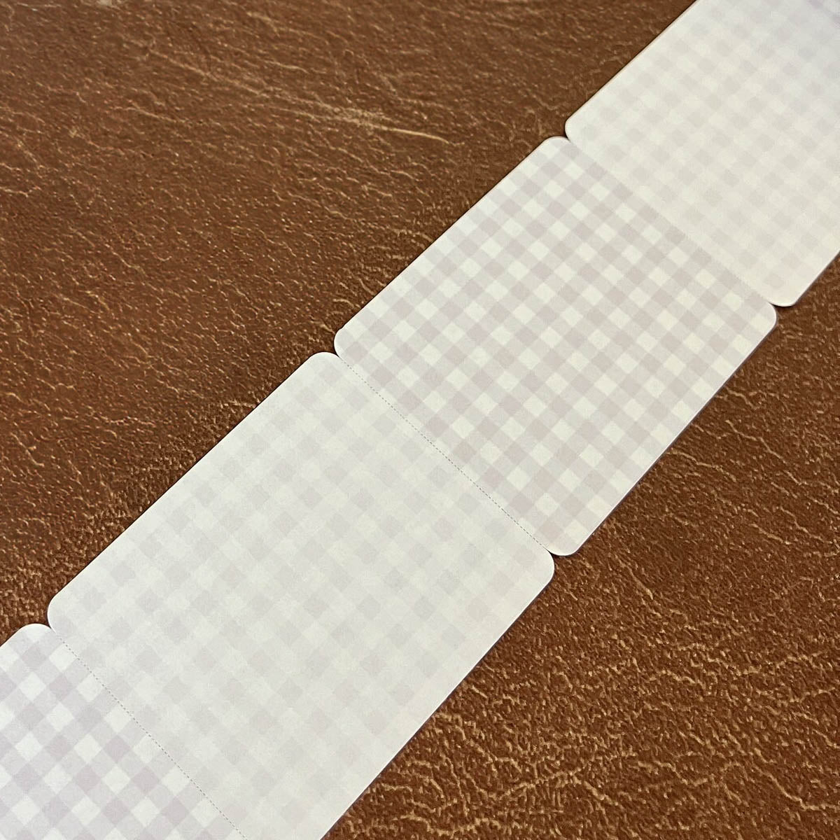 Haftnotizen - Papier Platz - PAPIYA - Gingham Check