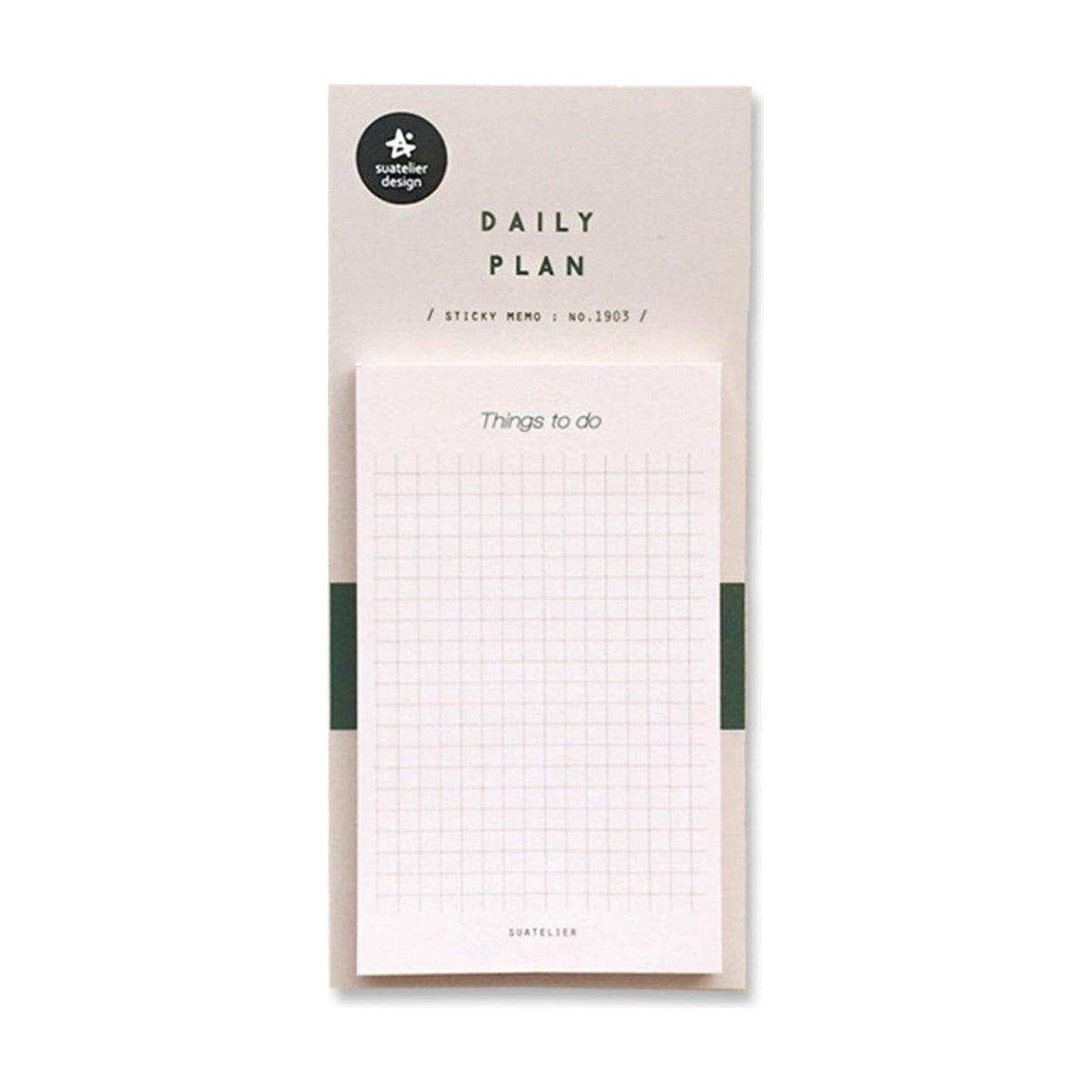 Haftnotizen - Suatelier - DAILY PLAN - Serie 2