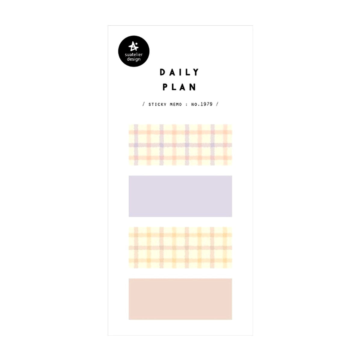 Haftnotizen - Suatelier - DAILY PLAN - Serie 2