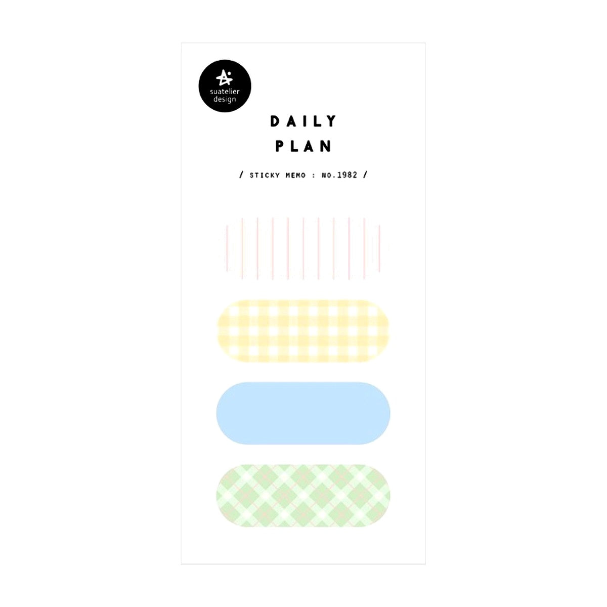 Haftnotizen - Suatelier - DAILY PLAN - Serie 2