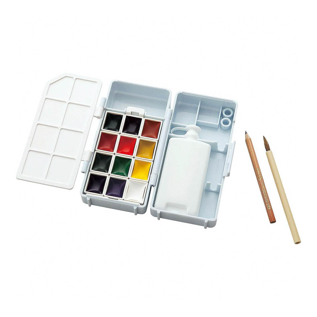 Wasserfarbe - Kuretake - Transparente Wasserfarben - Set für Unterwegs