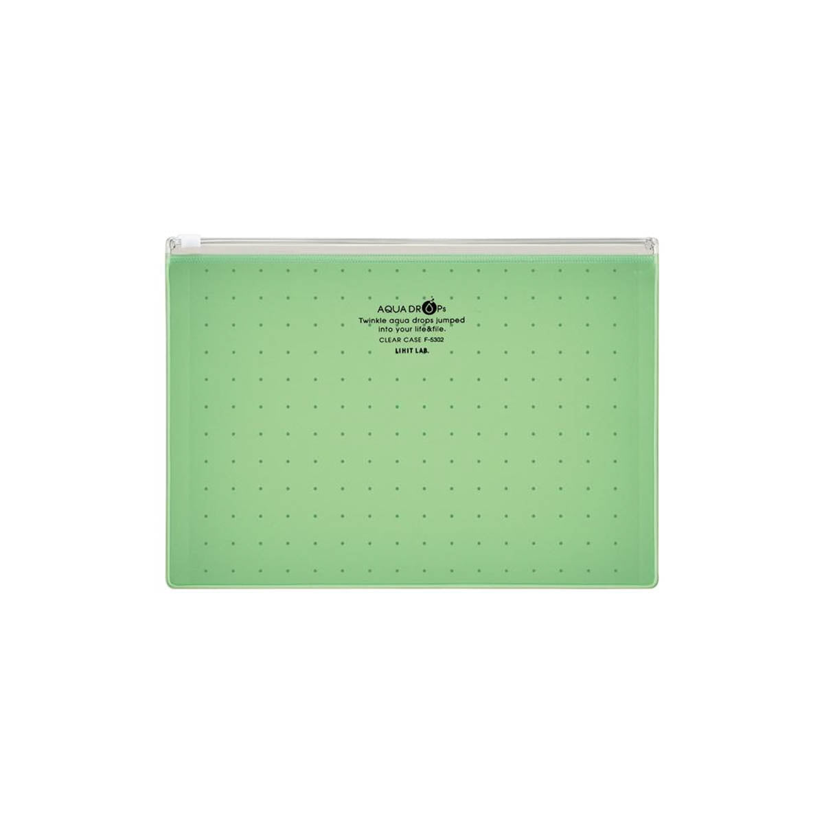Verschlusstüte - AQUA DROPs - clear case - A5