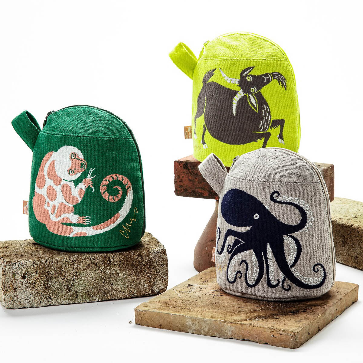 Reißverschlusstasche - moritaMiW - Gusseted Pouch - Animal Edition 2