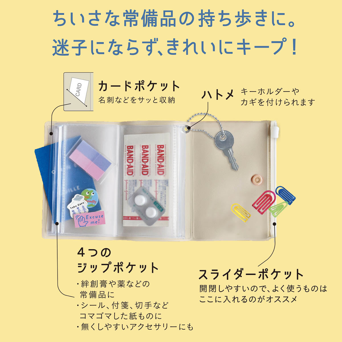 Zubehörtäschchen - TIDY - Small Organizer Pouch - Chalkboy