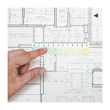 Lesezeichen - Foldable Magnetic Bookmark Ruler - Color