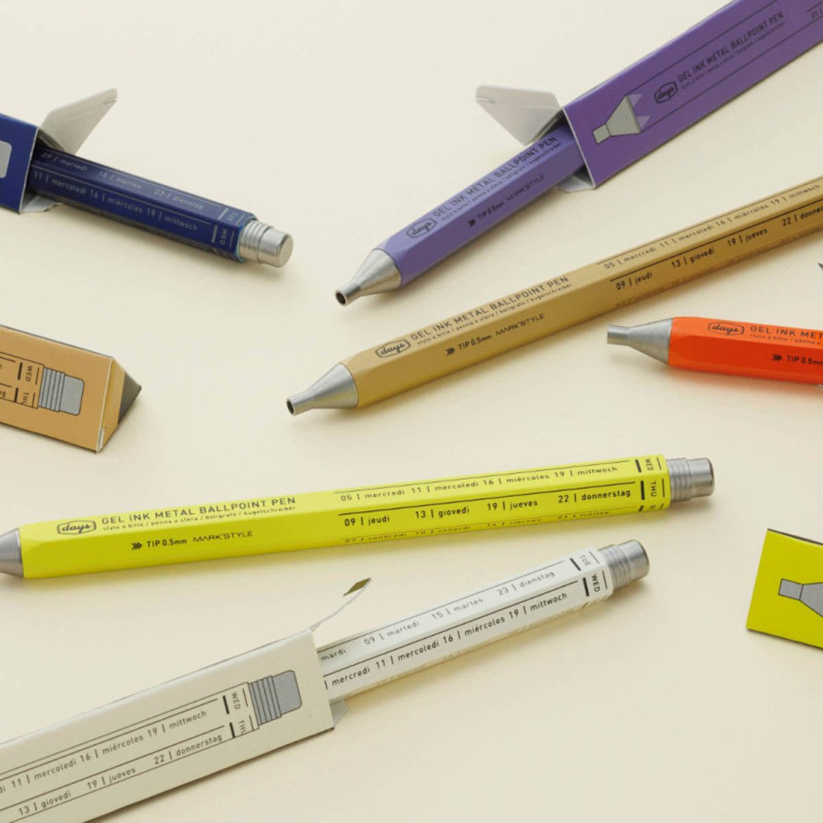 Kugelschreiber - MARK'STYLE - Gel Metal Ballpoint Pen
