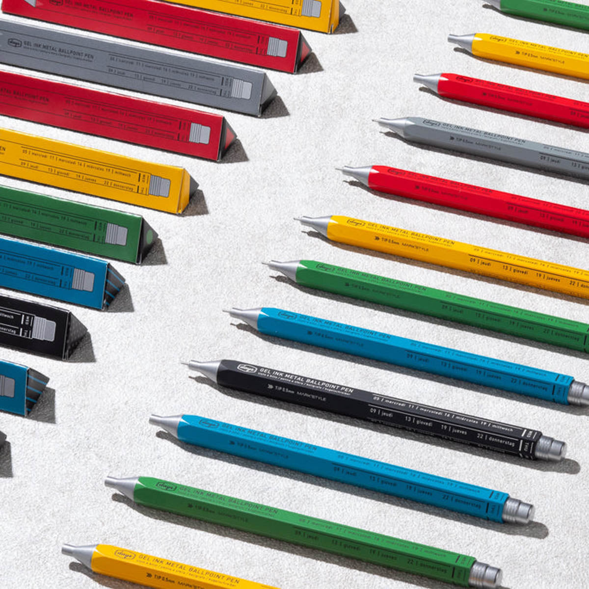 Kugelschreiber - MARK'STYLE - Gel Metal Ballpoint Pen