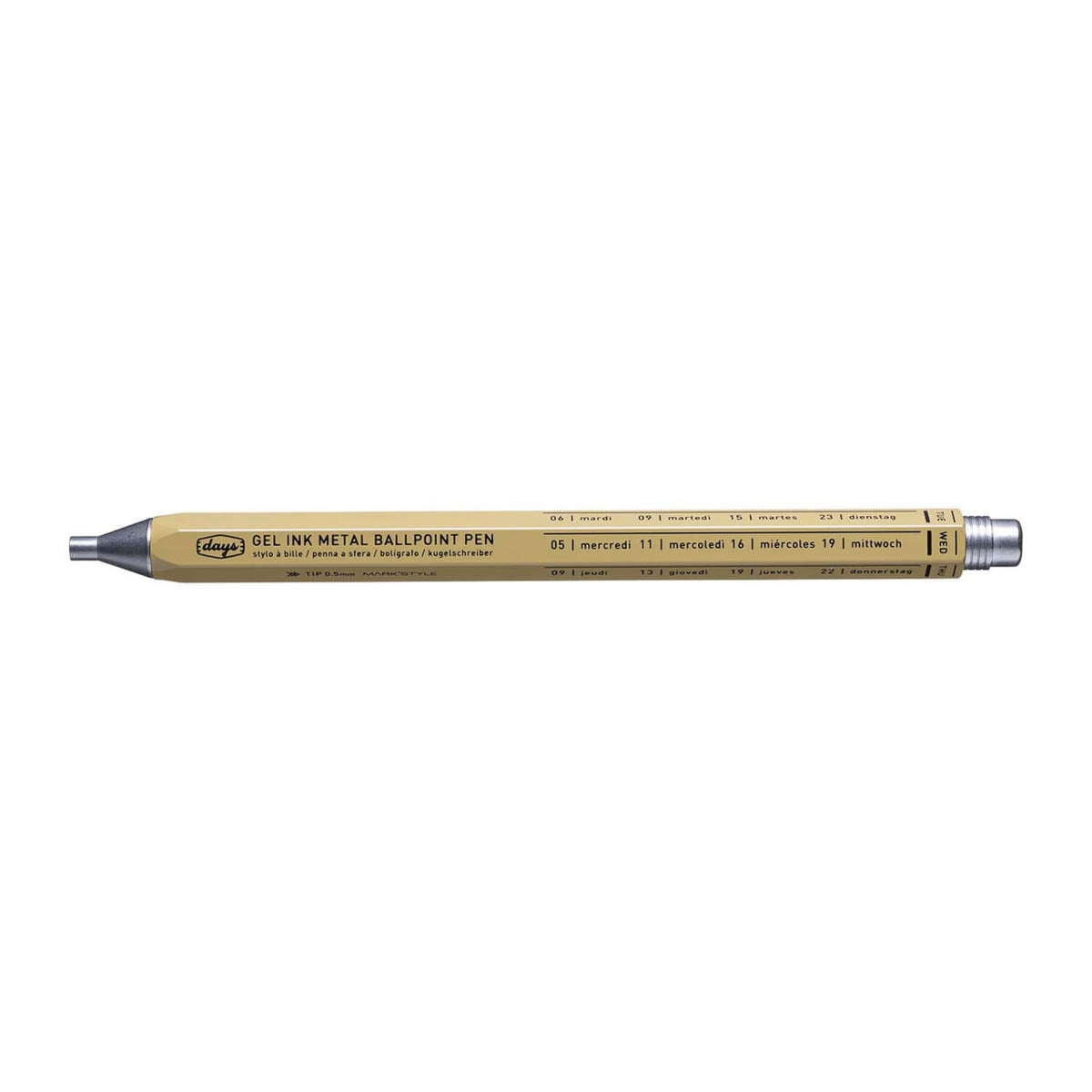 Kugelschreiber - MARK'STYLE - Gel Metal Ballpoint Pen
