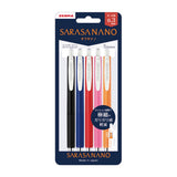 Kugelschreiber - ZEBRA - SARASA NANO - 0.3 mm - Set