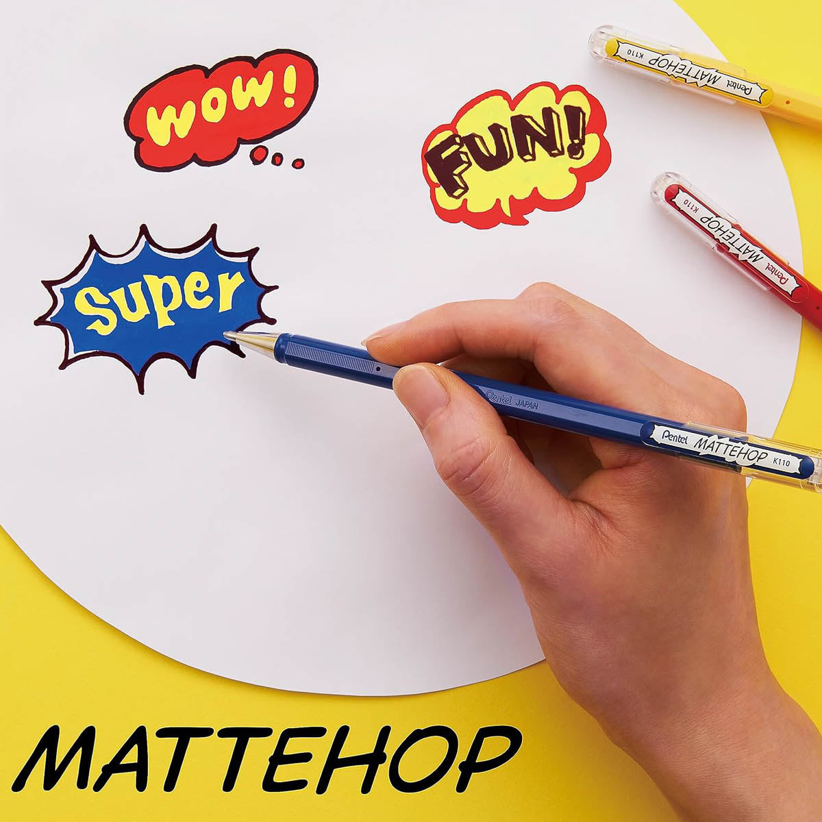Kugelschreiber - Pentel - MATTEHOP - Color Set