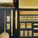Kugelschreiber - Brass Ballpoint Pen
