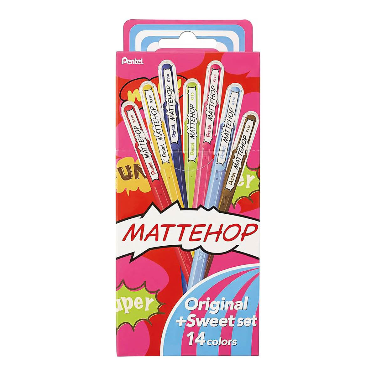 Kugelschreiber - Pentel - MATTEHOP - Color Set