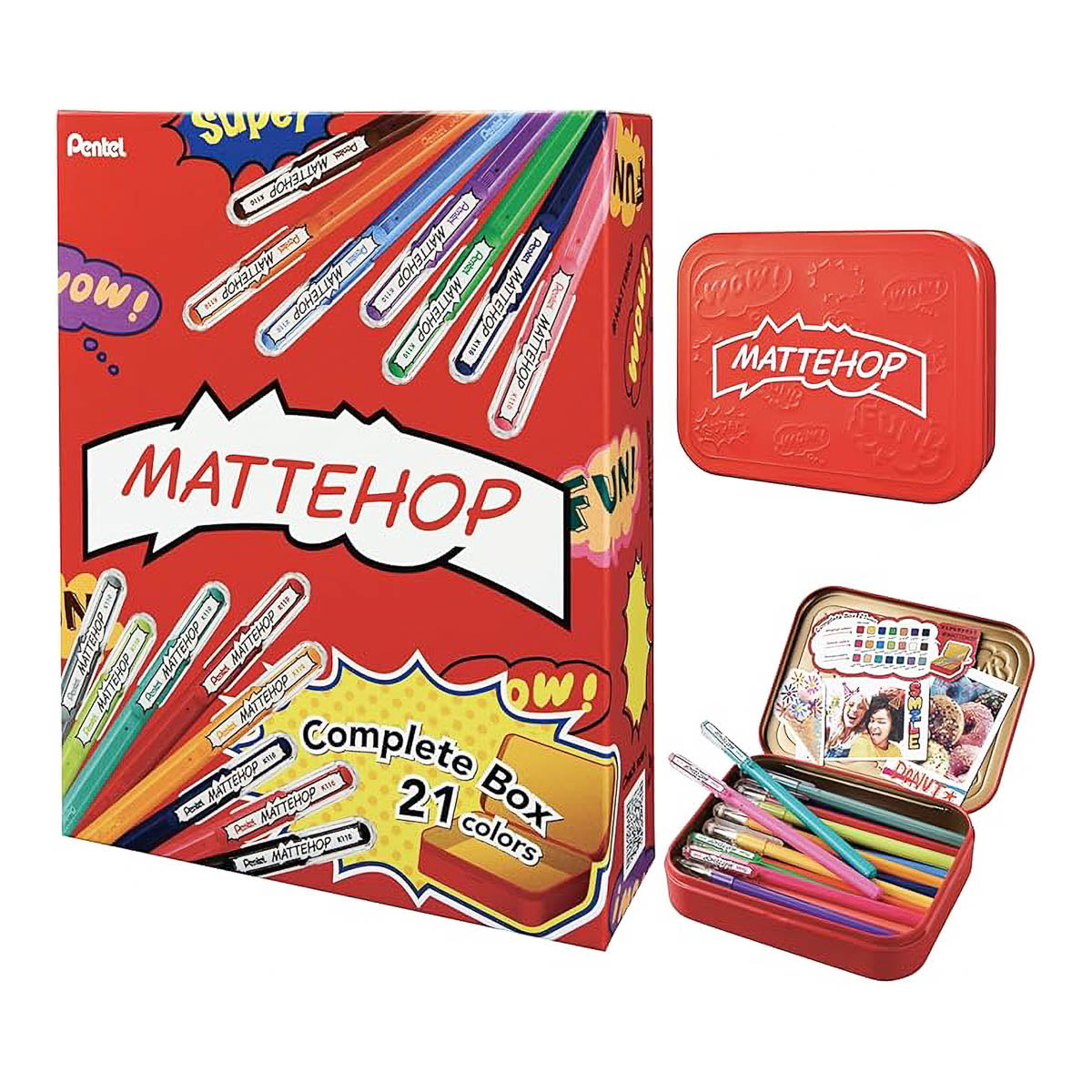 Kugelschreiber - Pentel - MATTEHOP - Color Set