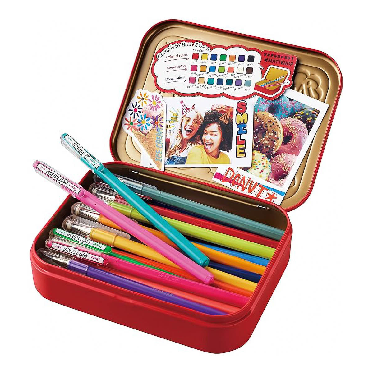 Kugelschreiber - Pentel - MATTEHOP - Color Set