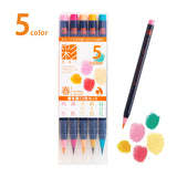 Pinselstift - Akashiya Watercolor Brush »Aya« - Jahreszeiten