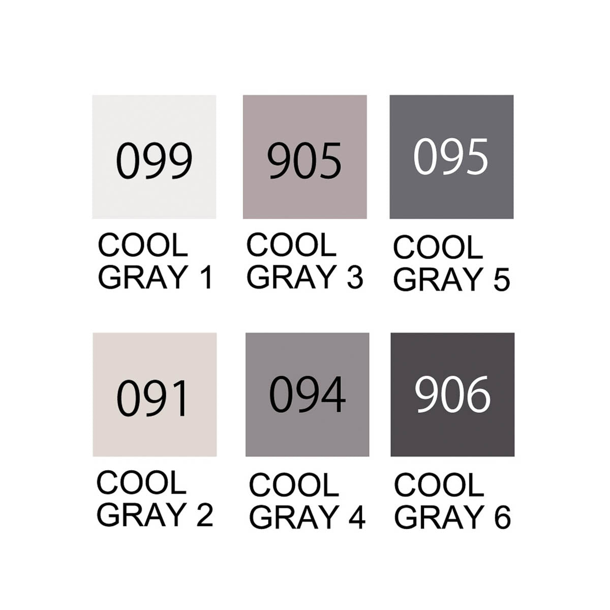 Pinselstift - Kuretake - ZIG Clean Color - Real Brush - 6 Colors Set