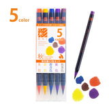 Pinselstift - Akashiya Watercolor Brush »Aya« - Jahreszeiten