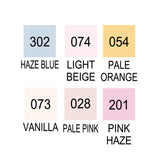 Pinselstift - Kuretake - ZIG Clean Color - Real Brush - 6 Colors Set