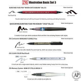 Pinselstift - Kuretake - ZIG - Illustration Basic