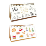 Kalender - 2027 - Desk Calendar - Slim
