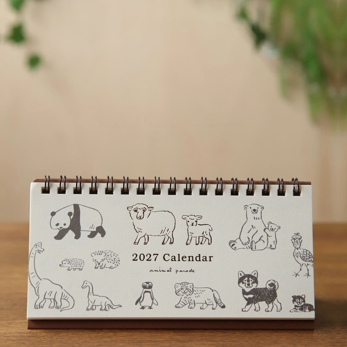 Kalender - 2027 - Desk Calendar - Slim