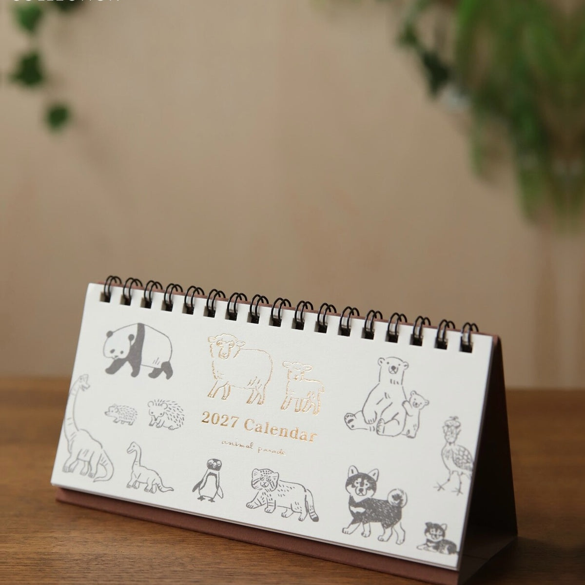 Kalender - 2027 - Desk Calendar - Slim