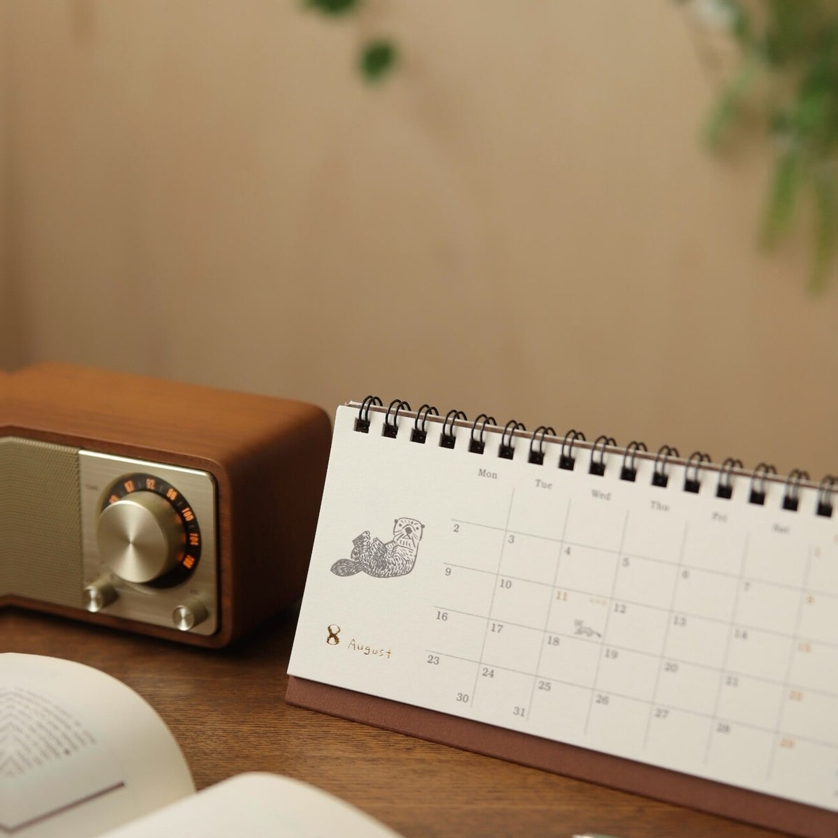 Kalender - 2027 - Desk Calendar - Slim