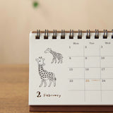 Kalender - 2027 - Desk Calendar - Slim