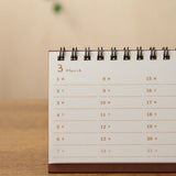 Kalender - 2027 - Desk Calendar - Slim