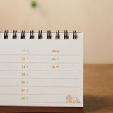 Kalender - 2027 - Desk Calendar - Slim