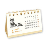 Kalender - 2027 - Desk Calendar - Business Card Size