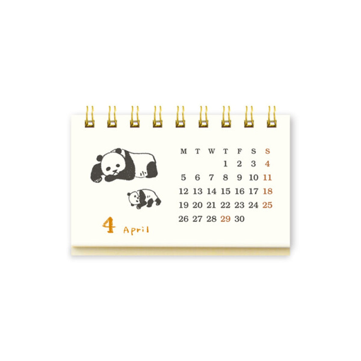 Kalender - 2027 - Desk Calendar - Business Card Size