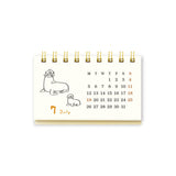 Kalender - 2027 - Desk Calendar - Business Card Size