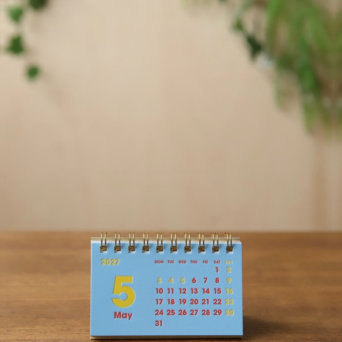 Kalender - 2027 - Desk Calendar - Business Card Size