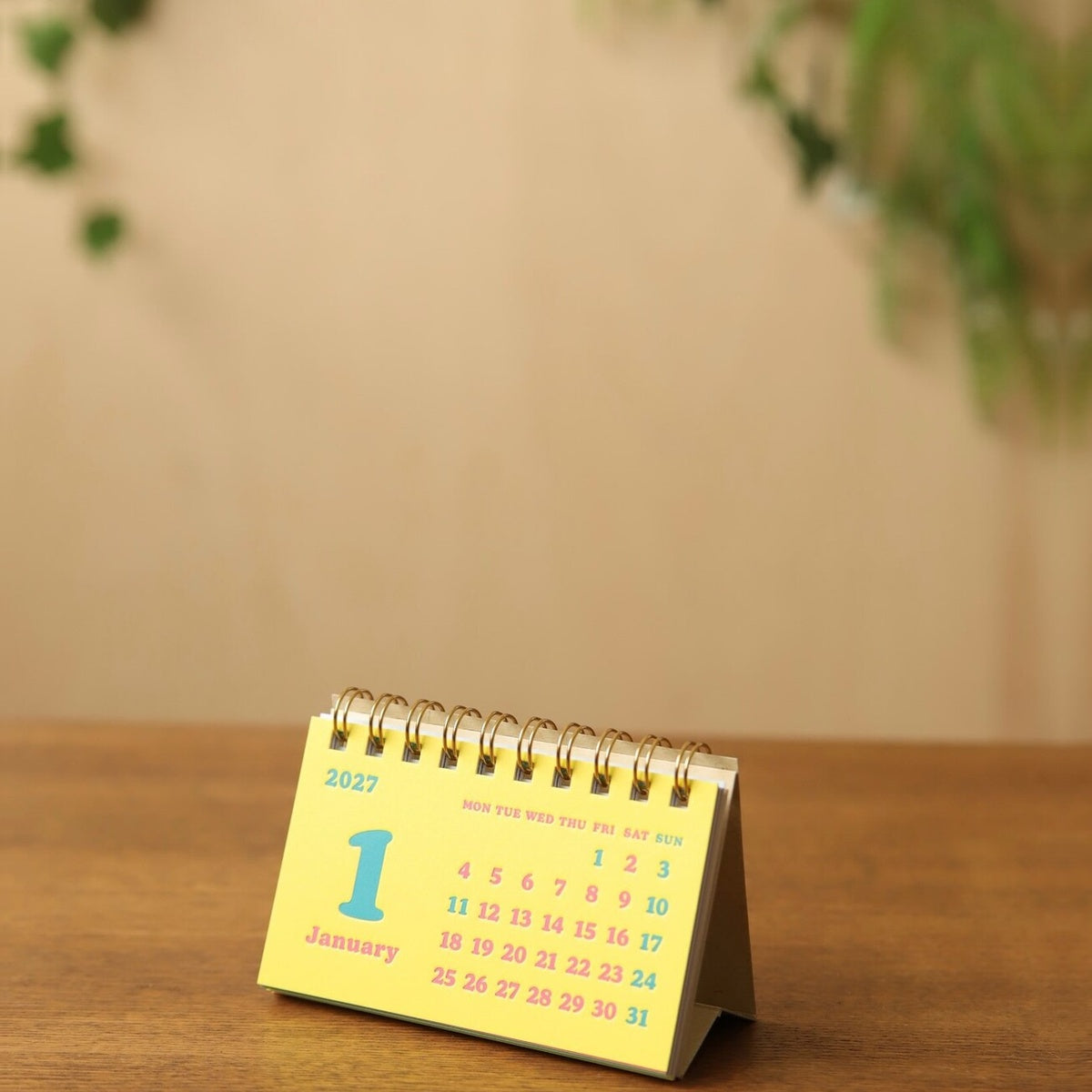 Kalender - 2027 - Desk Calendar - Business Card Size