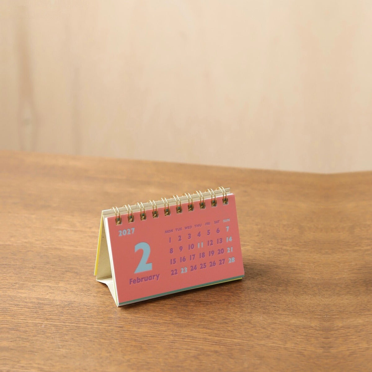 Kalender - 2027 - Desk Calendar - Business Card Size