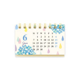 Kalender - 2027 - Desk Calendar - Business Card Size