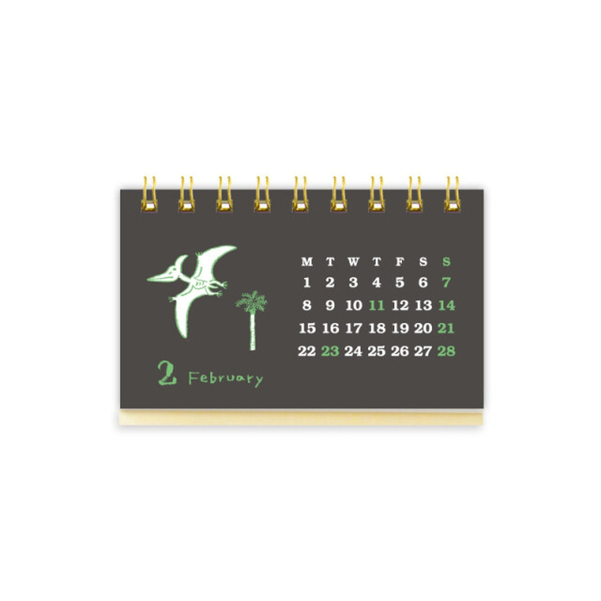 Kalender - 2027 - Desk Calendar - Business Card Size