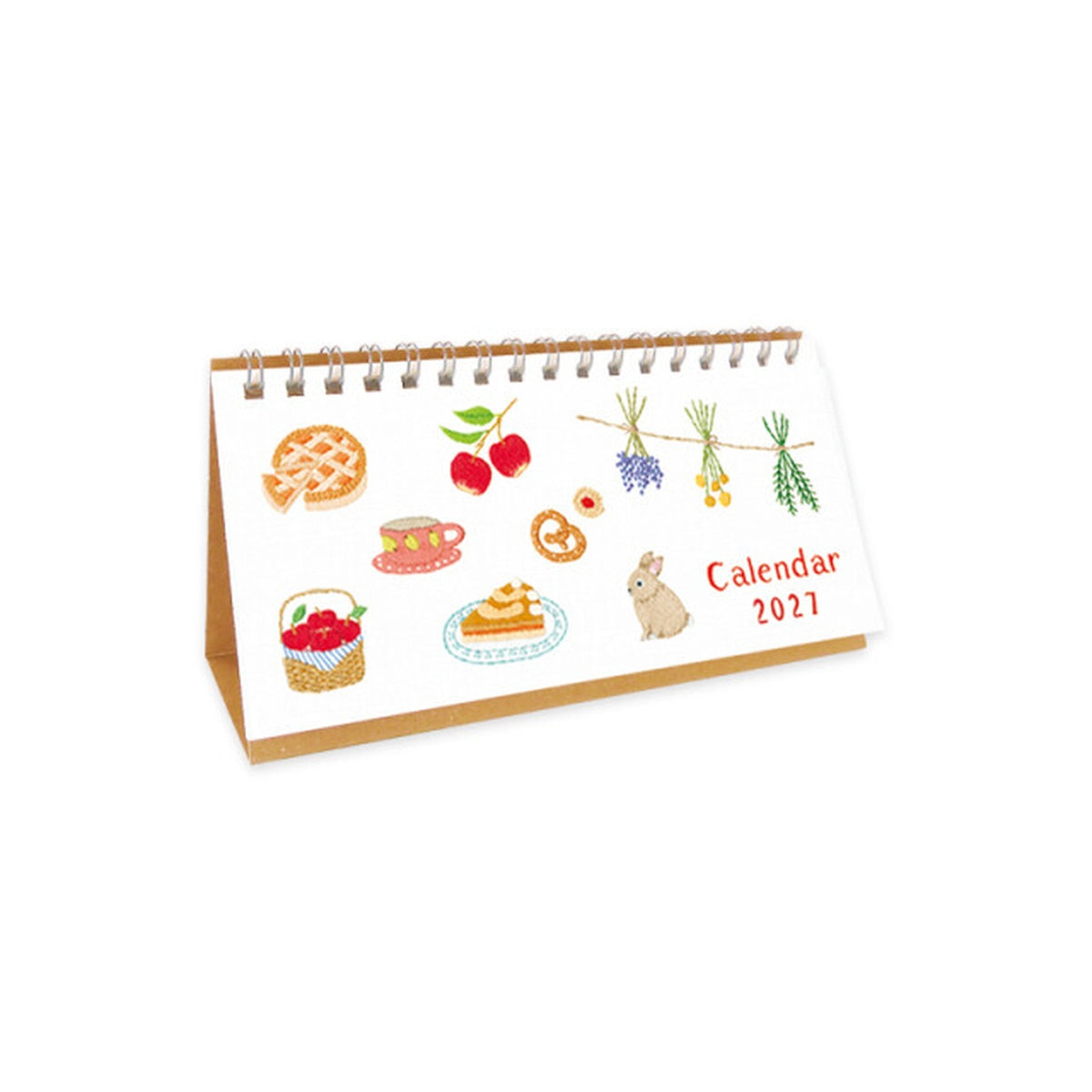 Kalender - 2027 - Desk Calendar - Slim
