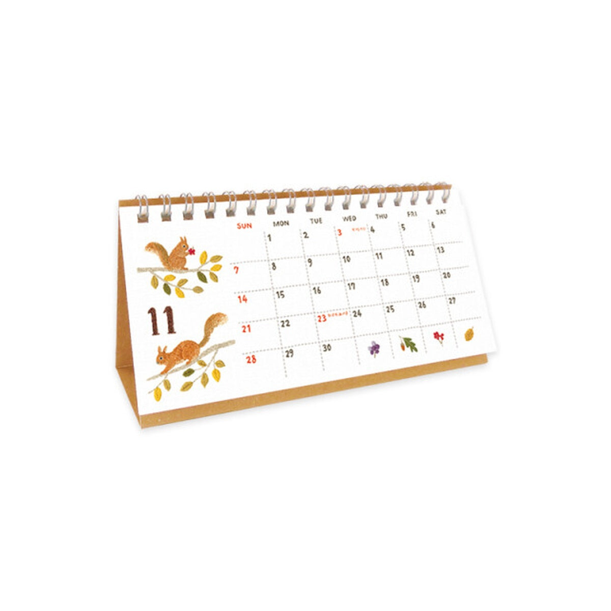 Kalender - 2027 - Desk Calendar - Slim