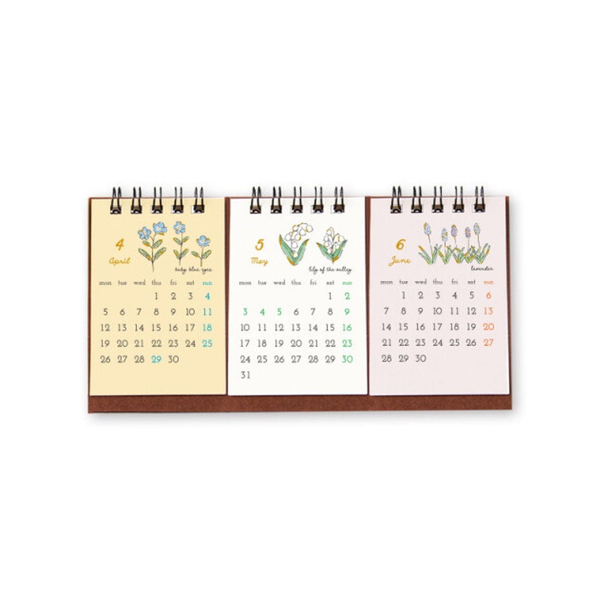 Kalender - 2027 - Desk Calendar - 3 Months